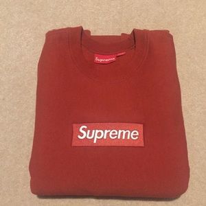 SUPREME BOX LOGO CREWNECK